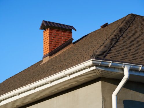 chimney with cap