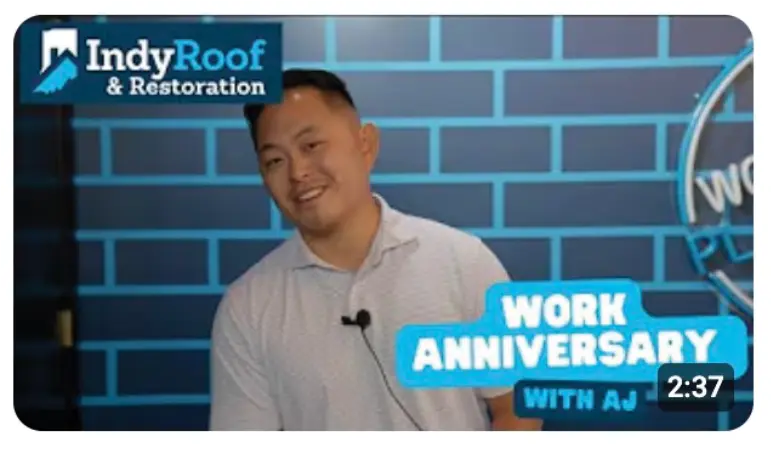 AJ's work anniversary video