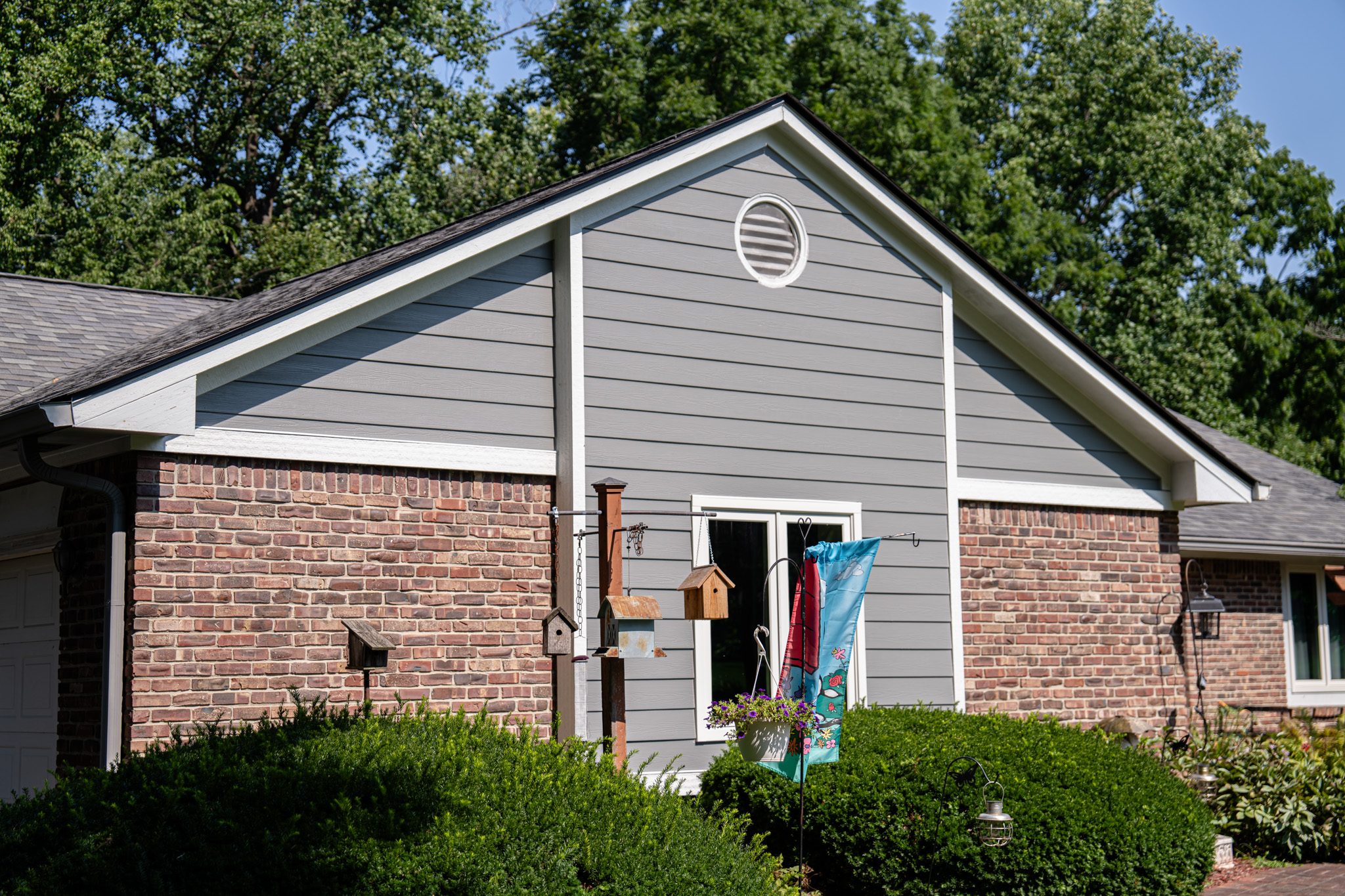 siding after