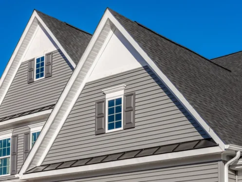 gray fiber cement siding