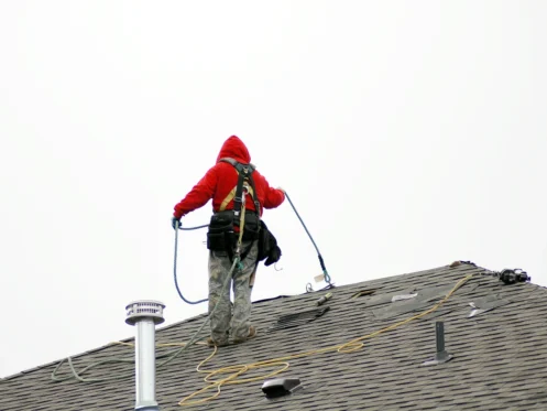 roofer on roof